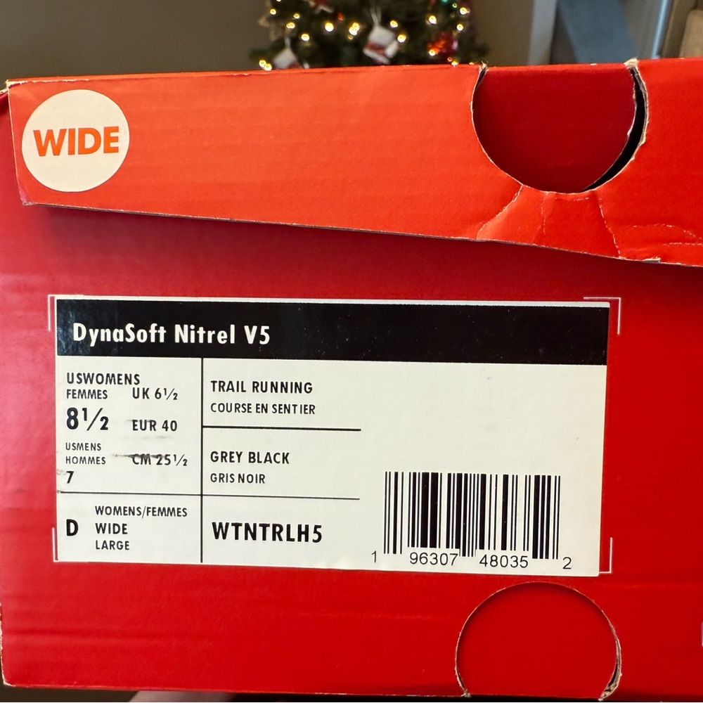 New Balance Women's Grey and Purple Running Shoes - Wide - Picture 3 of 8